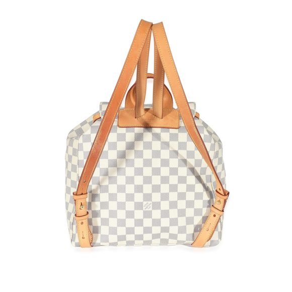 Louis Vuitton Damier Azur Canvas Sperone Backpack - Picture 4 of 7